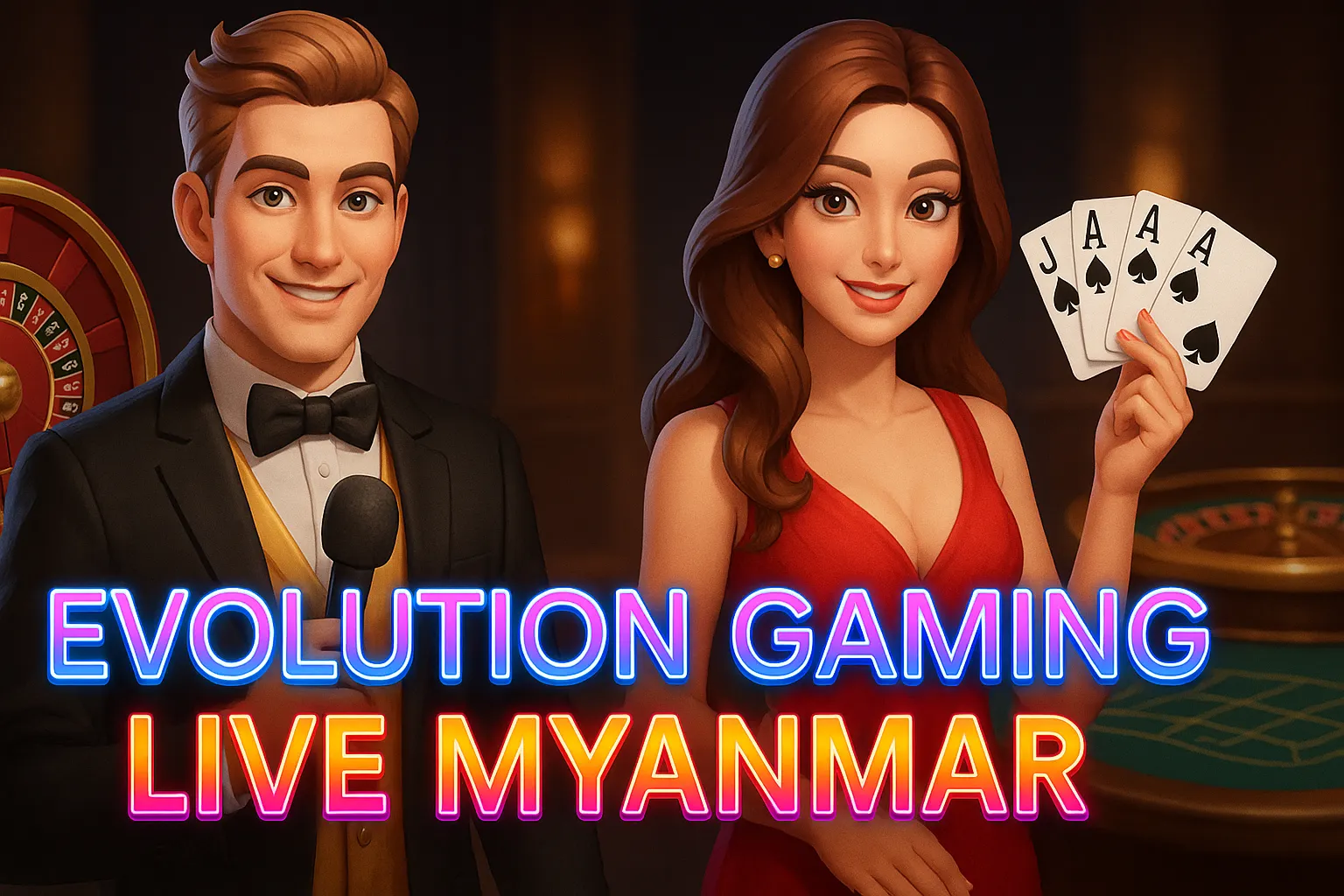 Evolution Gaming Live Myanmar – မြန်မာနိုင်ငံရှိ Live Casino ဂိမ်း